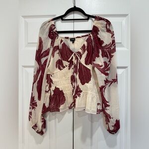 Express Floral Blouse